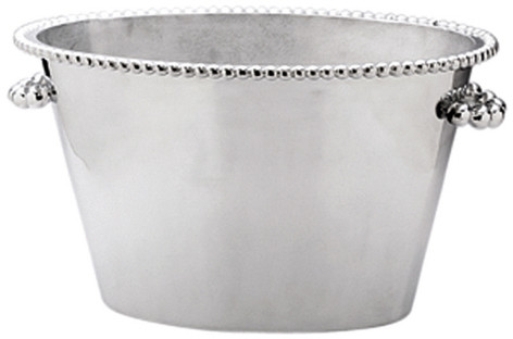 Mariposa Pearled Double Ice Bucket