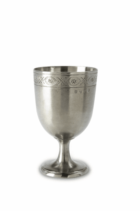 Match Pewter Engraved Chalice Large