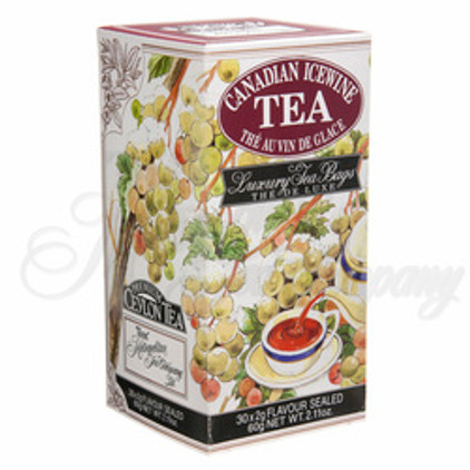 Metropolitan Tea Company Canadian Ice Wine 30 Foil Wrapped Tea Bags