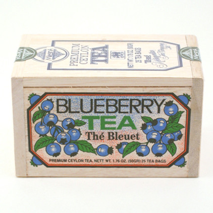 Metropolitan Tea Company Premium Blueberry Ceylon Tea - 25 Tea Bags