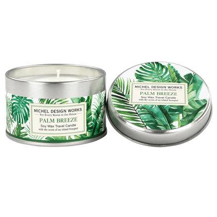 Michel Design Works Palm Breeze Travel Candle