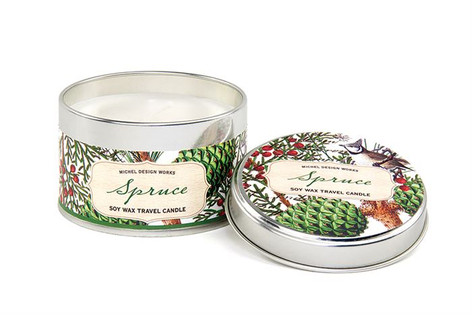 Michel Design Works Spruce Travel Candle