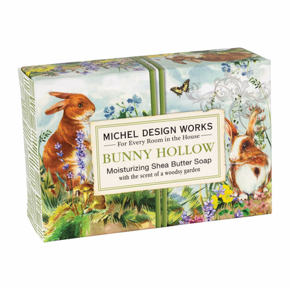 Michel Design Works Bunny Hollow 4.5 oz. Boxed Soap