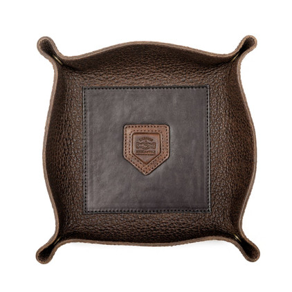 Mission Mercantile Theodore Leather Desk Caddy