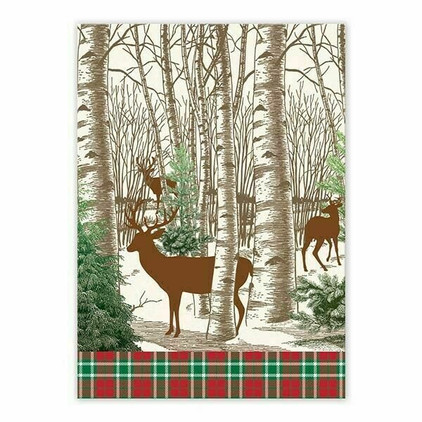 Michel Design Works Winter Woods Kitchen Towel