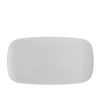 Nambe Pop Soft Rectangular Platter Chalk