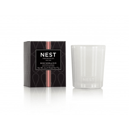 Nest Rose Noir And Oud Votive Candle 2 oz