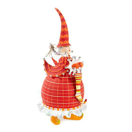 Patience Brewster Dash Away Red Mrs. Santa Figure