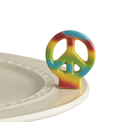 Nora Fleming Peace Out! Peace Sign Mini Attachment