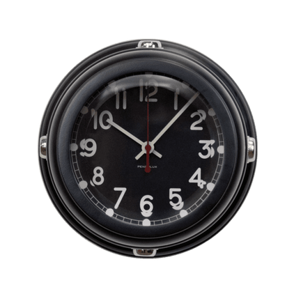 Pendulux Deckhand Wall Clock Black