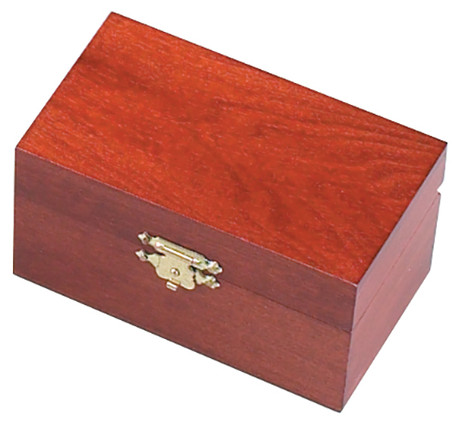 Polish Handcarved Wooden Box - Rectangular Card Box