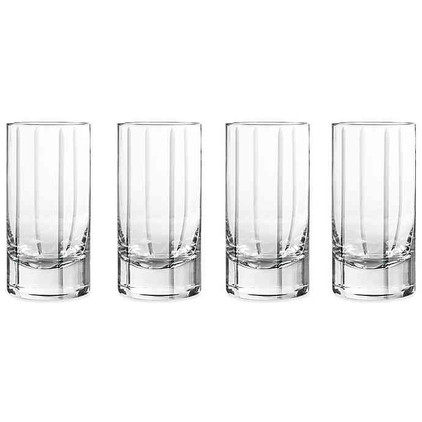 Qualia Glass Trend Highball Glasses Set Of 4