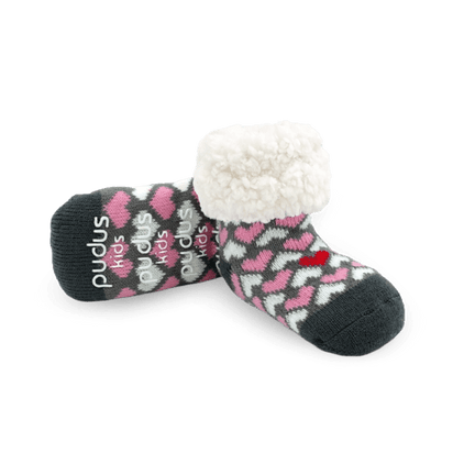 Pudus Heart Valentine Socks Kid