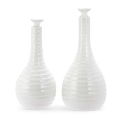 Portmeirion Sophie Conran White Oil & Vinegar