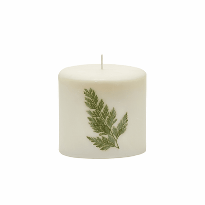 Rosy Rings Pillar Botanical Candle - Forest