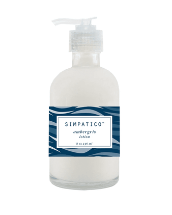 Simpatico 8oz Lotion - Ambergris