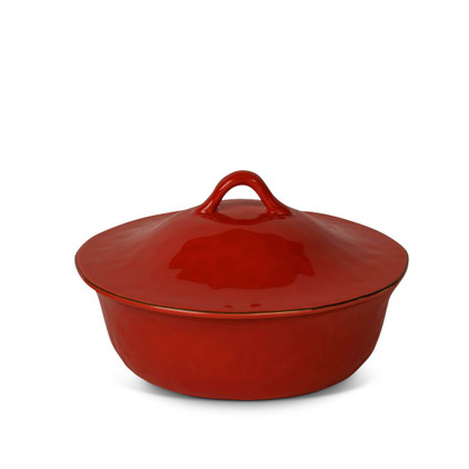 Skyros Designs Cantaria Round Covered Casserole - Poppy Red