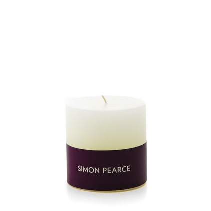 Simon Pearce Ivory Pillar Candle 3 x 3