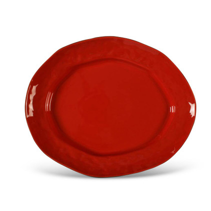 Skyros Designs Cantaria Large Oval Platter - Poppy Red