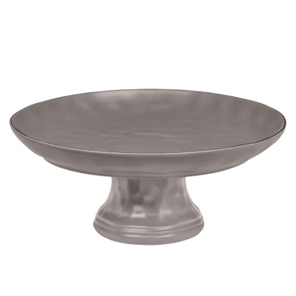 Skyros Designs Cantaria Large Cake Fruit Stand Charcoal
