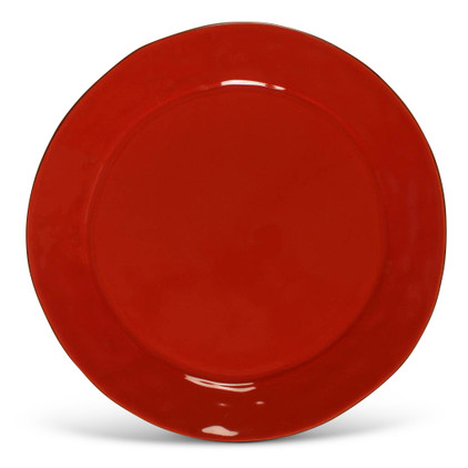 Skyros Designs Cantaria Charger Plate 13 - Poppy Red