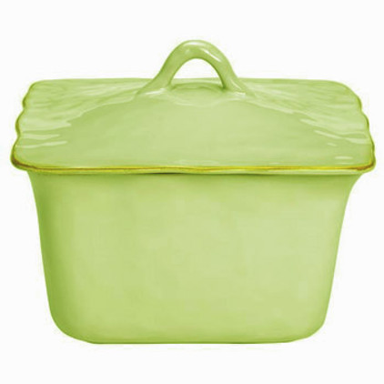 Skyros Designs Cantaria Square Covered Casserole - Sage Green