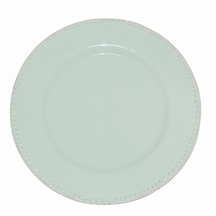 Skyros Designs Isabella Charger Plate 13.25 - Ice Blue