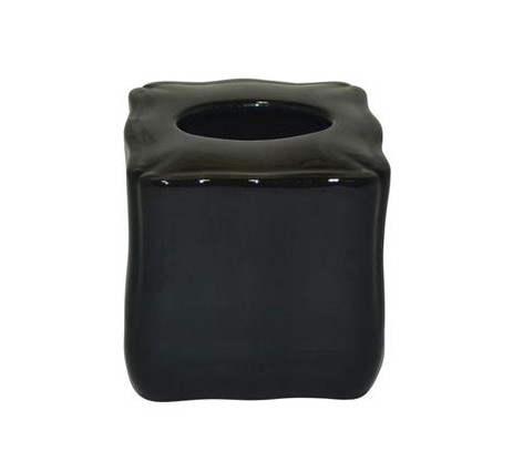 Skyros Designs Royale Black Tissue Holder