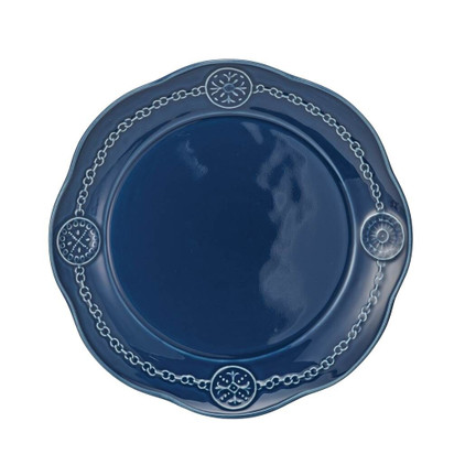 Skyros Designs Villa Beleza Dinner Plate Lapis