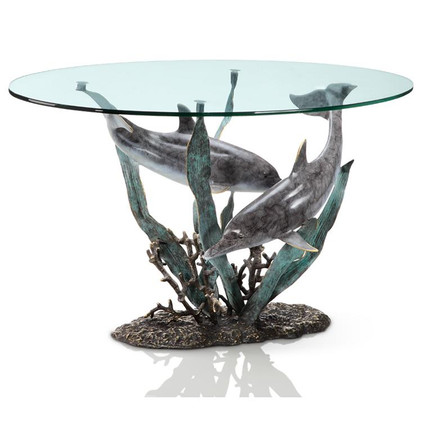 SPI Dolphin Duet Coffee Table
