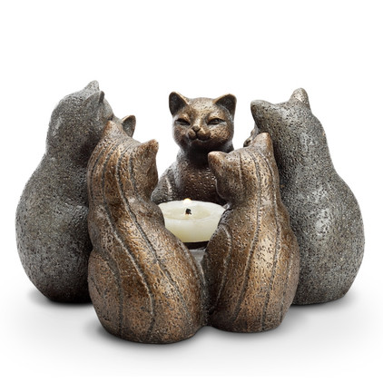 SPI Home Cat Gathering Candleholder