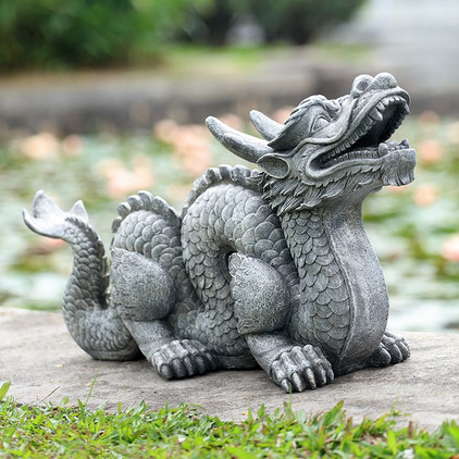 SPI Home Honorable Dragon Garden Sculpture