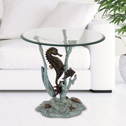 Seahorse End Table by SPI Home