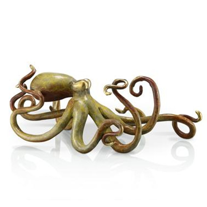 SPI Home Octopus Tan Hot Patina Sculpture