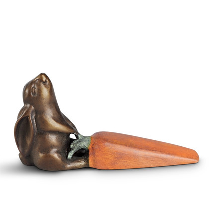 SPI Home Rabbit and Carrot Doorstop