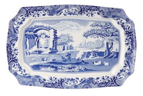 Spode Blue Italian Oval 14 inch Platter