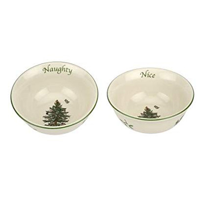 Spode Christmas Tree Serveware Dip Bowls Set of 2