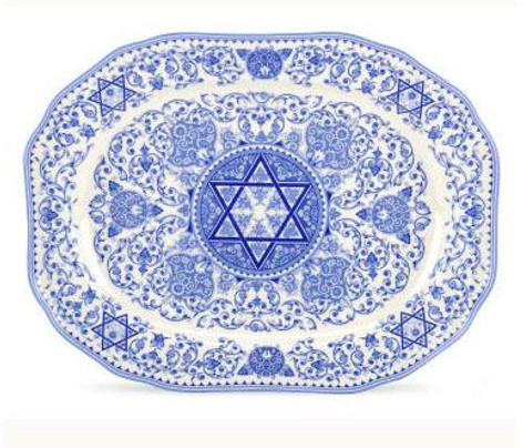 Spode Judaica 14 inch Oval Platter