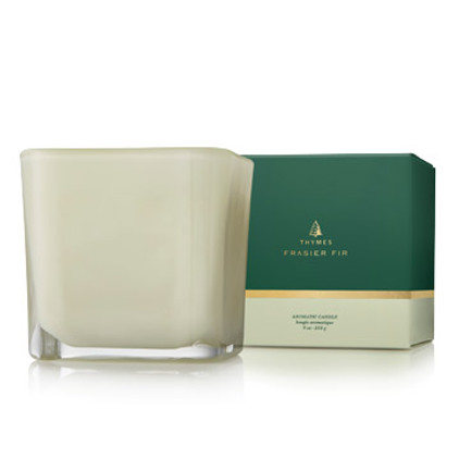 Thymes Frasier Fir Grand Noble Medium Poured Candle Sage
