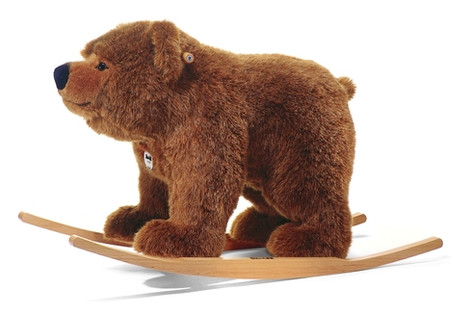 Steiff Urs Riding Bear Brown Tipped