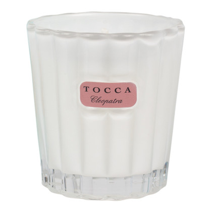 Cleopatra Small Candle 3oz Grapefruit Cucumber by Tocca