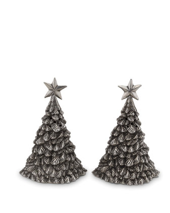 Vagabond House Christmas Tree Salt and Pepper Shakers