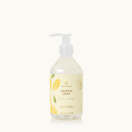 Thymes Lemon Leaf Hand Sanitizer Countertop