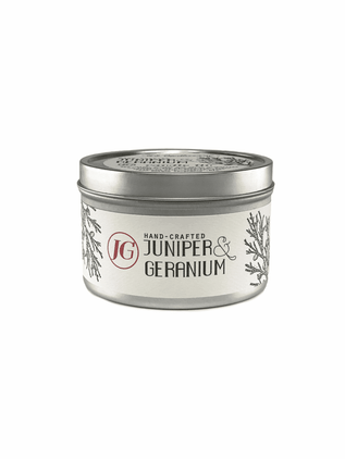 US Apothecary 8oz Candle - Juniper + Geranium