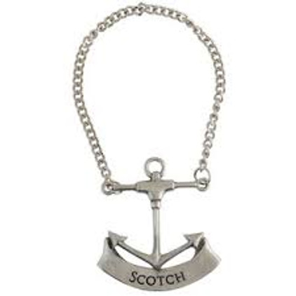 Vagabond House Decanter Tags - Scotch - Anchor