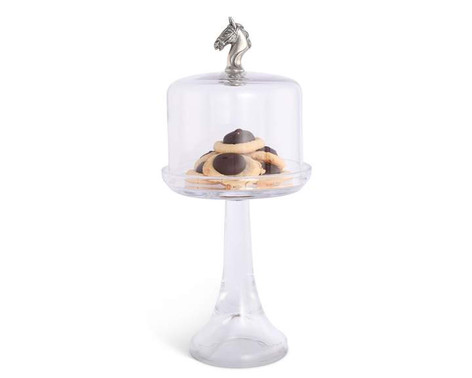Vagabond House Glass Dome Stand - Tall - Horse