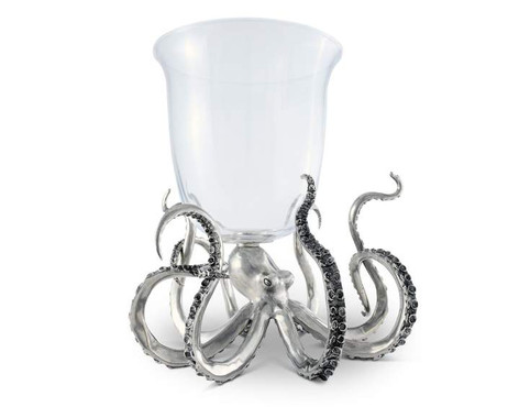 Vagabond House Glass Ice Bucket - Octopus