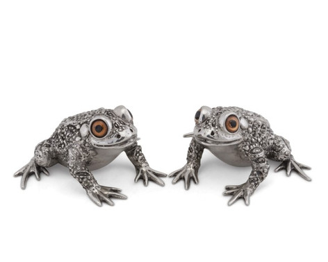 Vagabond House Toad Salt and Pepper Shakers