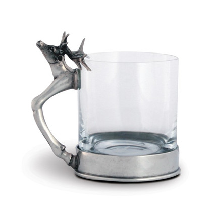 Vagabond House Stag Leg Short Glass