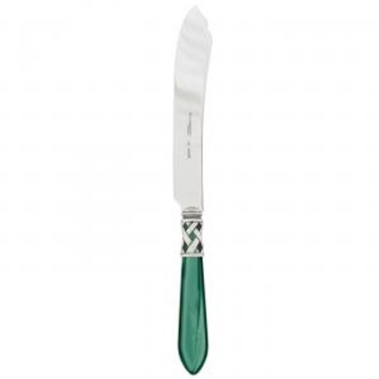 Vietri Aladdin Antique Green Cake Knife